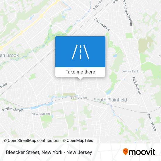Mapa de Bleecker Street