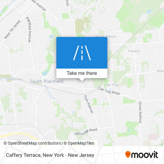 Caffery Terrace map