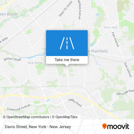Mapa de Davis Street