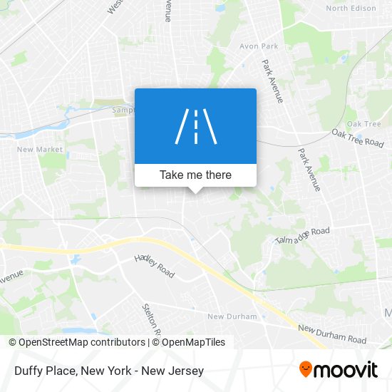 Mapa de Duffy Place