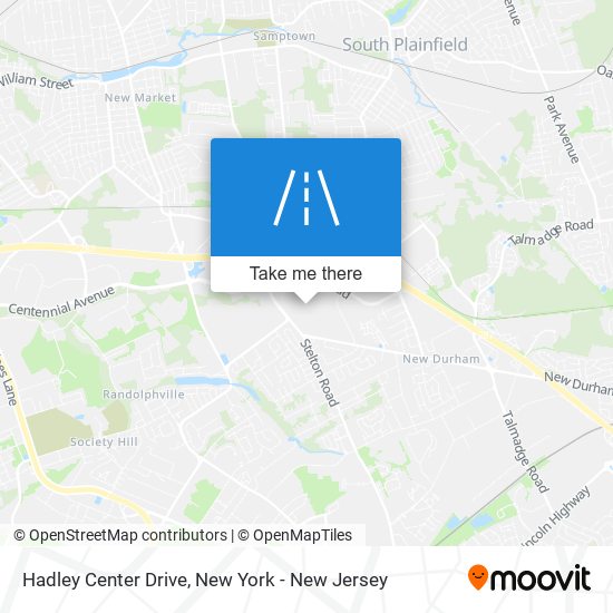 Hadley Center Drive map