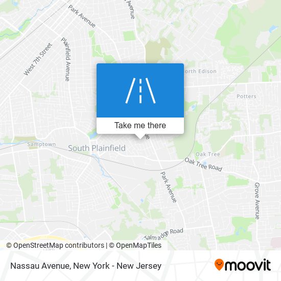 Nassau Avenue map