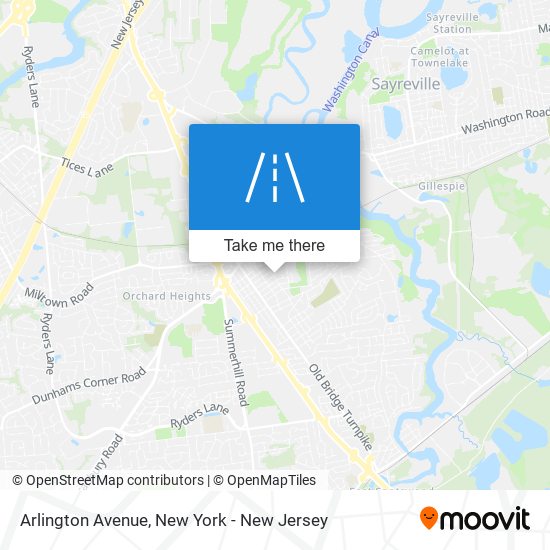 Arlington Avenue map