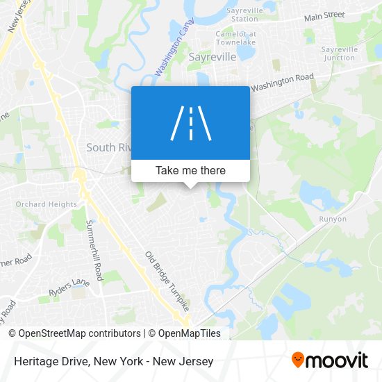 Mapa de Heritage Drive