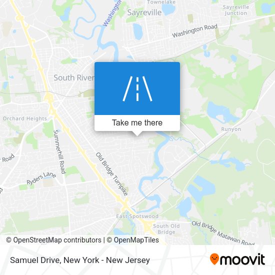 Mapa de Samuel Drive