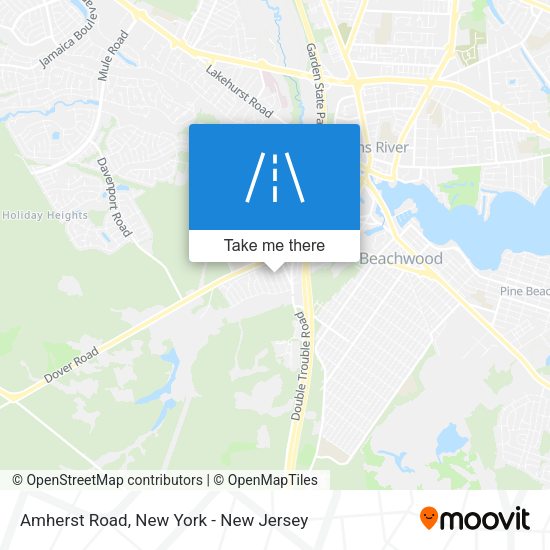 Mapa de Amherst Road