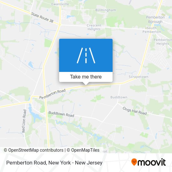 Mapa de Pemberton Road