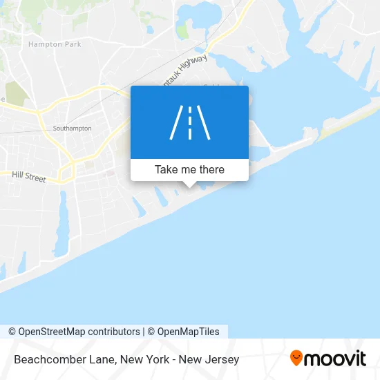 Beachcomber Lane map