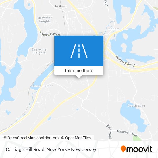 Carriage Hill Road map