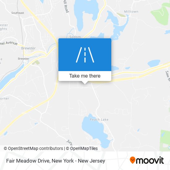 Fair Meadow Drive map