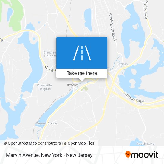 Mapa de Marvin Avenue