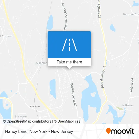 Nancy Lane map