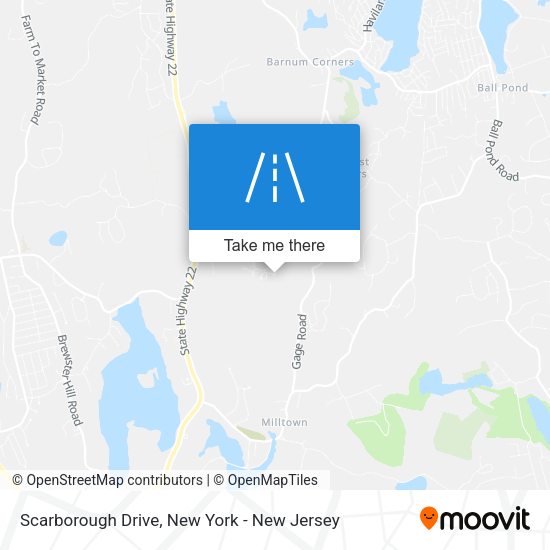 Scarborough Drive map