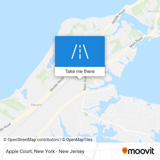 Apple Court map