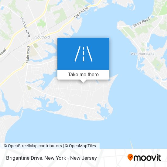 Brigantine Drive map