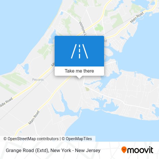 Mapa de Grange Road (Extd)