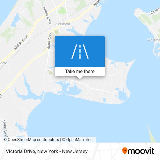 Mapa de Victoria Drive
