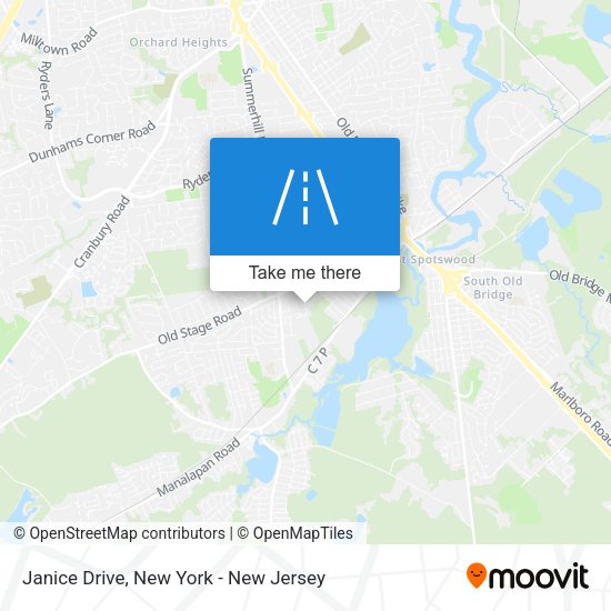 Janice Drive map