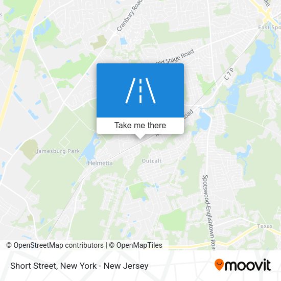 Mapa de Short Street