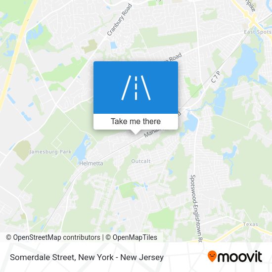 Somerdale Street map