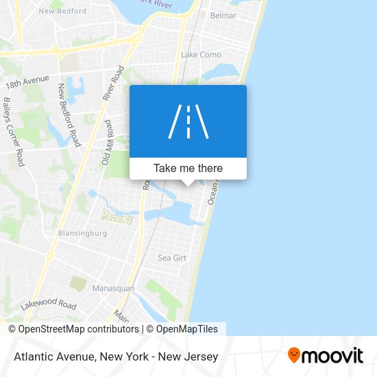 Mapa de Atlantic Avenue