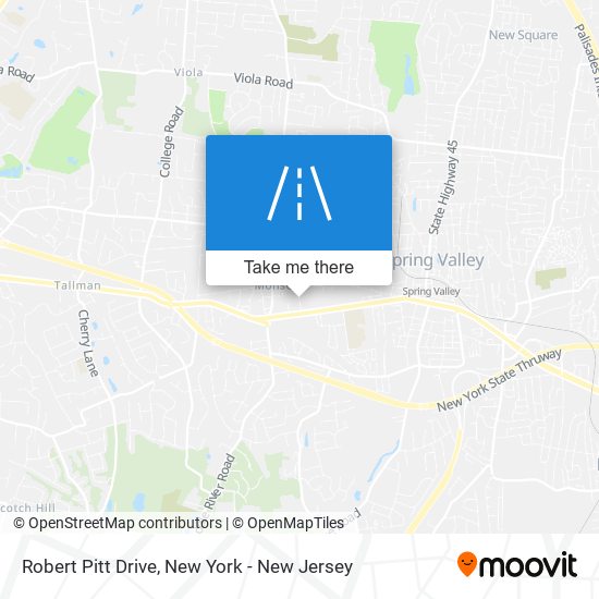 Mapa de Robert Pitt Drive