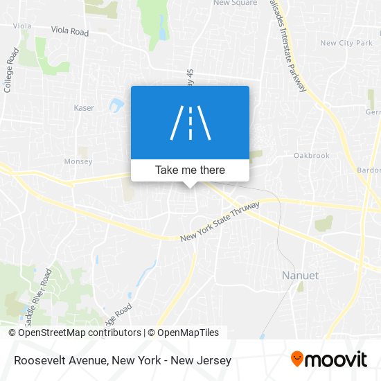 Roosevelt Avenue map