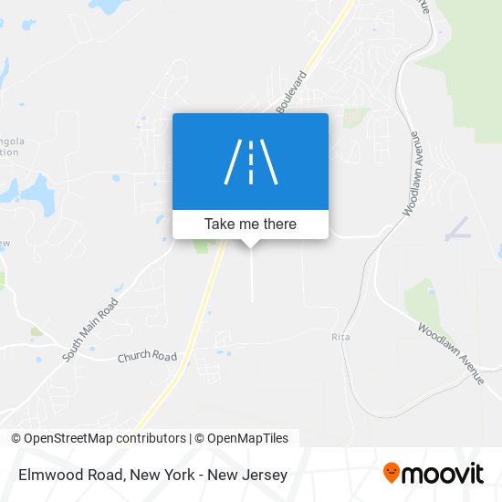 Mapa de Elmwood Road