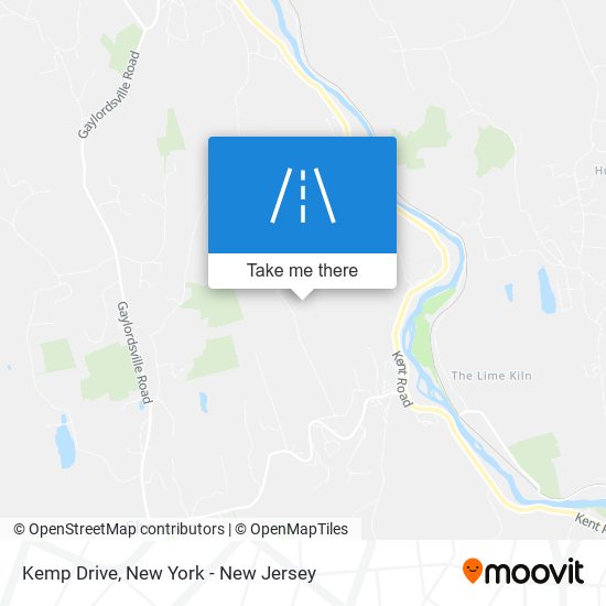 Kemp Drive map