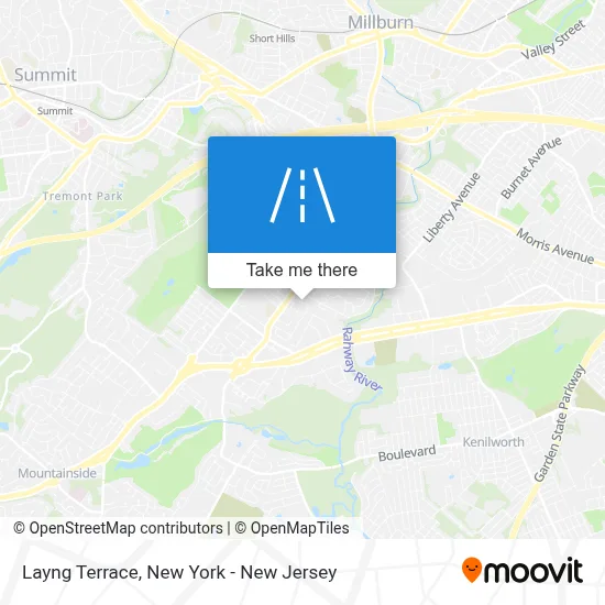 Layng Terrace map
