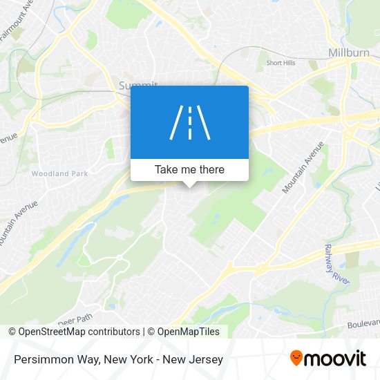 Mapa de Persimmon Way