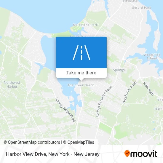 Harbor View Drive map