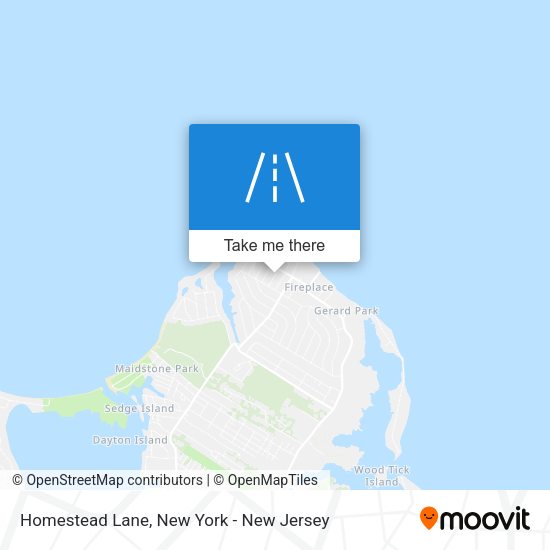 Mapa de Homestead Lane