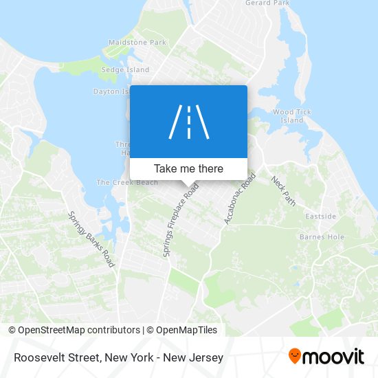 Roosevelt Street map