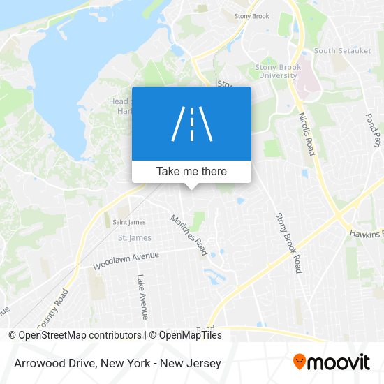 Mapa de Arrowood Drive