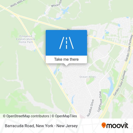 Mapa de Barracuda Road