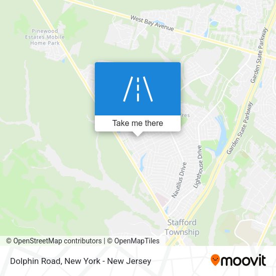 Mapa de Dolphin Road