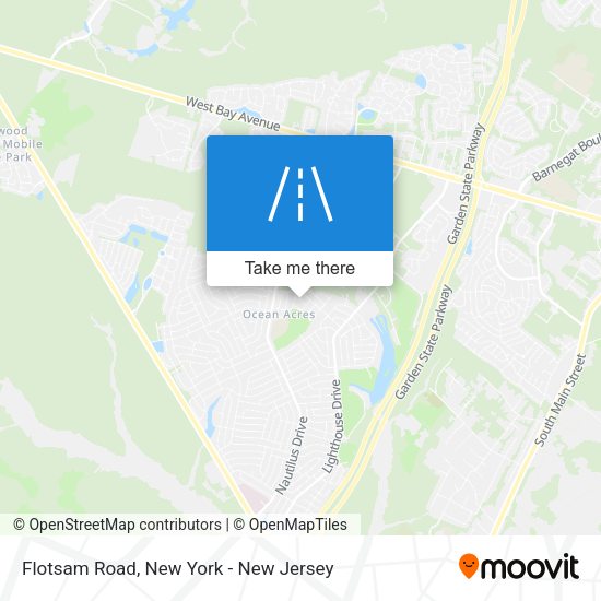 Mapa de Flotsam Road