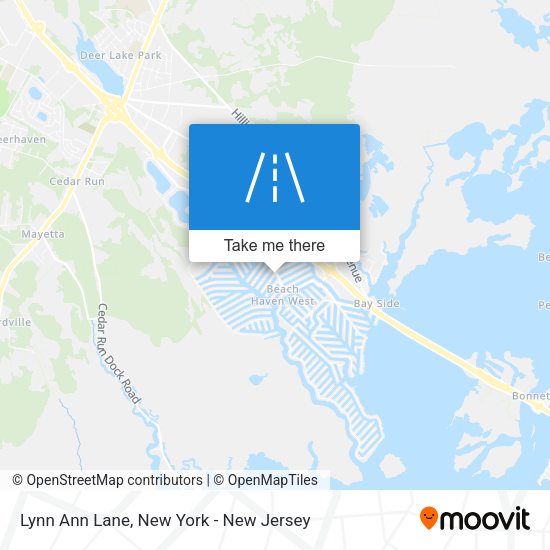 Mapa de Lynn Ann Lane