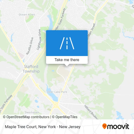 Maple Tree Court map