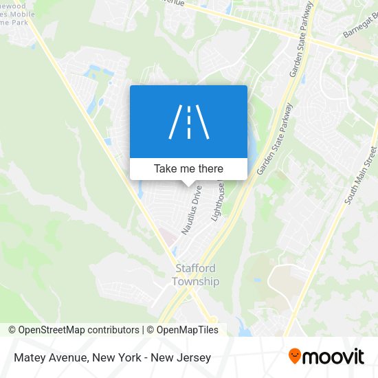 Mapa de Matey Avenue