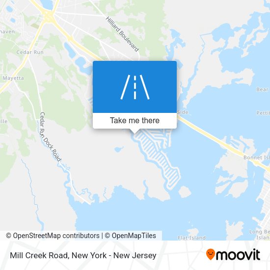 Mapa de Mill Creek Road