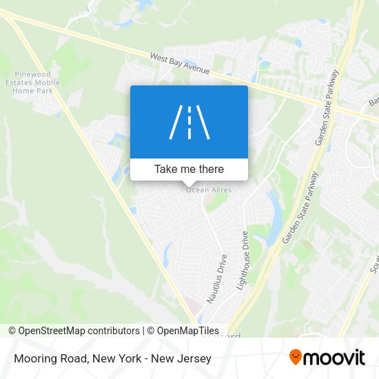 Mapa de Mooring Road