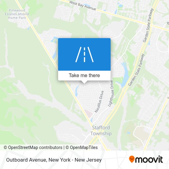Mapa de Outboard Avenue