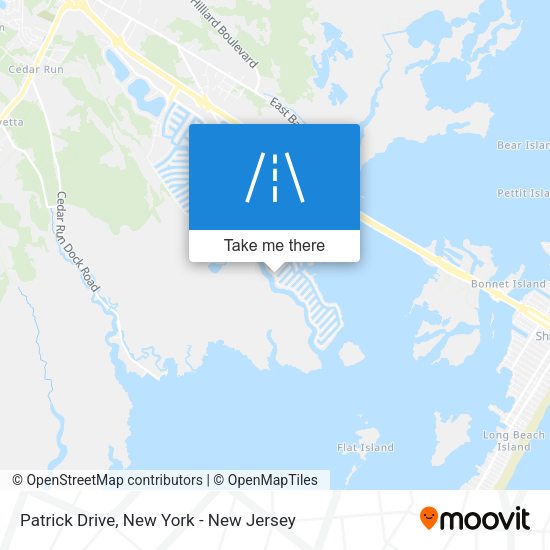Mapa de Patrick Drive