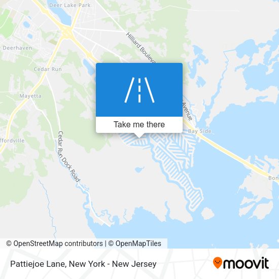 Mapa de Pattiejoe Lane