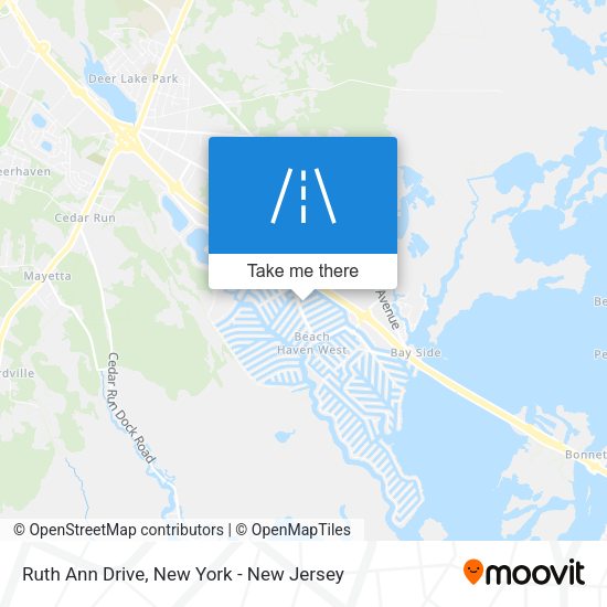 Ruth Ann Drive map