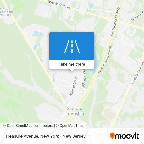 Mapa de Treasure Avenue