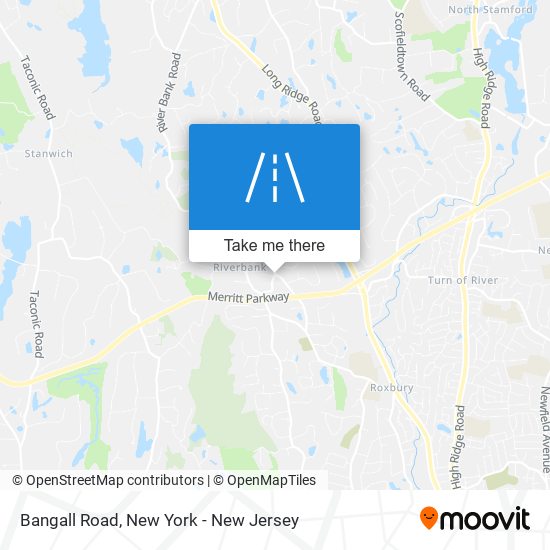 Bangall Road map