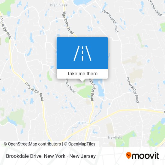 Mapa de Brookdale Drive